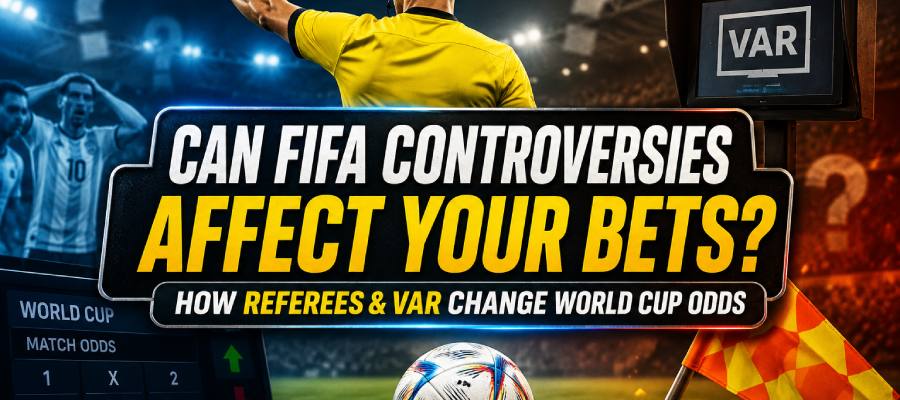 Can FIFA Controversies Affect Your Bets? How Refereeing Decisions and VAR Influence World Cup Odds