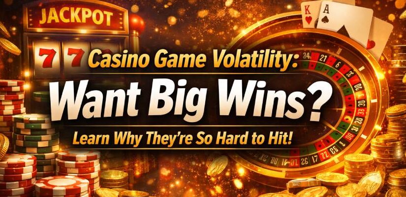 Casino Game Volatility Explained: Why Big Wins Are Rare but Possible