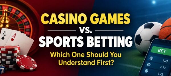 Casino Games vs. Sports Betting: A Beginner's Guide to the Differences, Odds & Tips