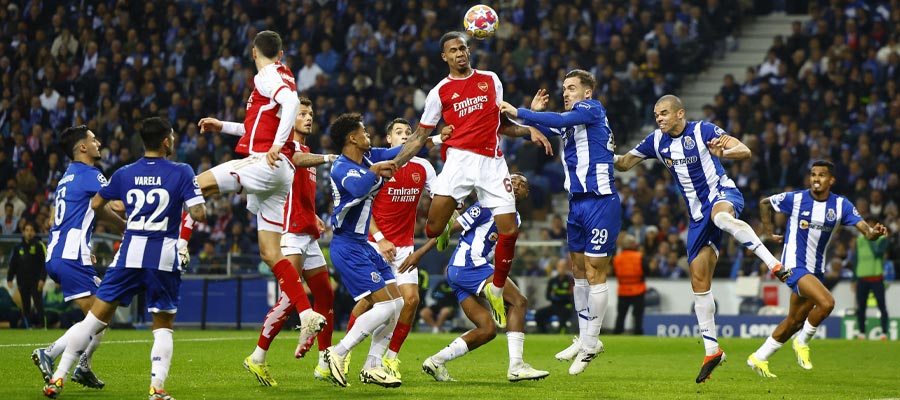 Champions League Bets for Round of 16: Arsenal vs Porto Odds, Leg 2