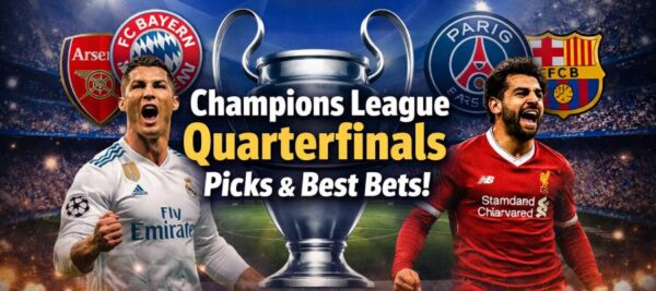 UEFA Champions League Picks & Predictions (Quarterfinals First Leg)