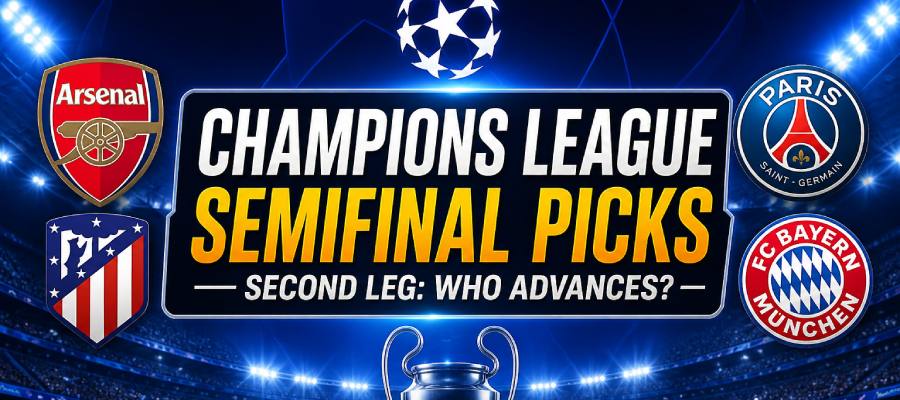 UEFA Champions League Picks and Predictions: Semifinals Second Leg