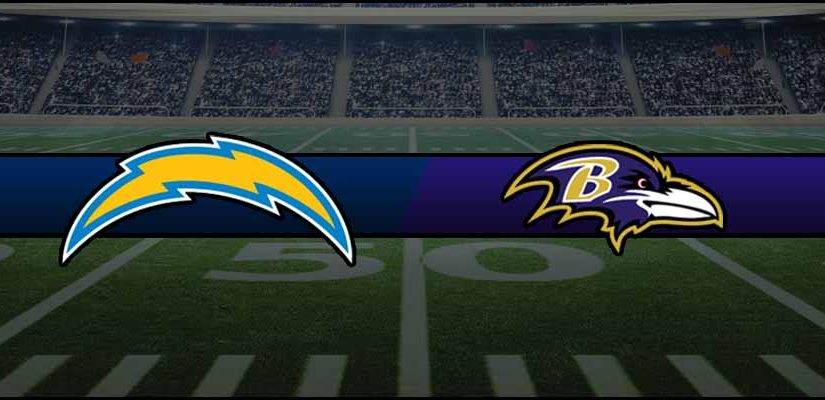 Chargers vs Ravens Result NFL Score