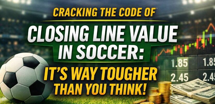 Closing Line Value in Soccer — Why It’s Harder Than You Think