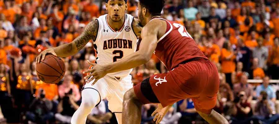 College Basketball Betting: Alabama Crimson Tide at Auburn Tigers