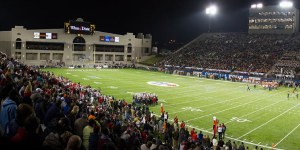 College Football Bowl Calendar, Camelia Bowl in Cramton Bowl Stadium