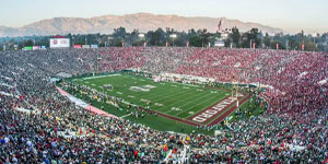 College Football Bowl Calendar, Rose Bowl in Rose Bowl Stadium