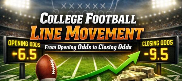 College Football: Line Movement Timeline: Opening Odds vs Closing Odds