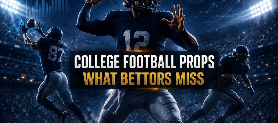 College Football Player Props Explained: Passing, Rushing, Receiving & TD Props