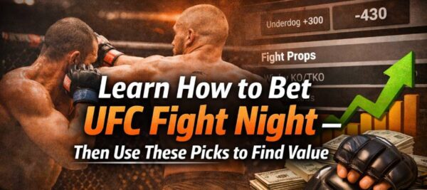 Learn How to Bet UFC Fight Night — Then Use These Picks to Find Value