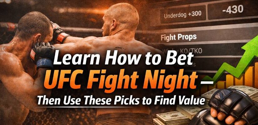 Learn How to Bet UFC Fight Night — Then Use These Picks to Find Value