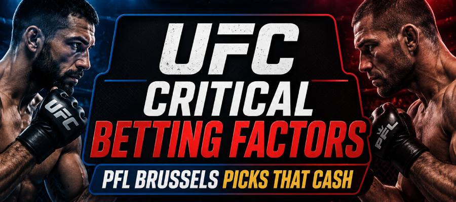 UFC Critical Betting Factors: PFL Brussels Picks and Fight Night Betting Guide