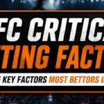 UFC Critical Betting Factors: How Smart Bettors Analyze Fight Night Odds
