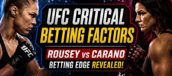 UFC Critical Betting Factors: Ronda Rousey vs Gina Carano & Fight Night Picks