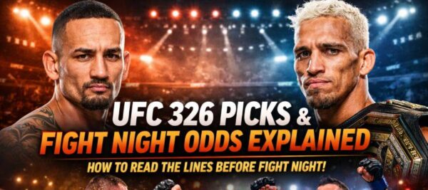 UFC 326 Picks & Fight Night Betting Odds Explained: How to Read the Lines Before Fight Nigh