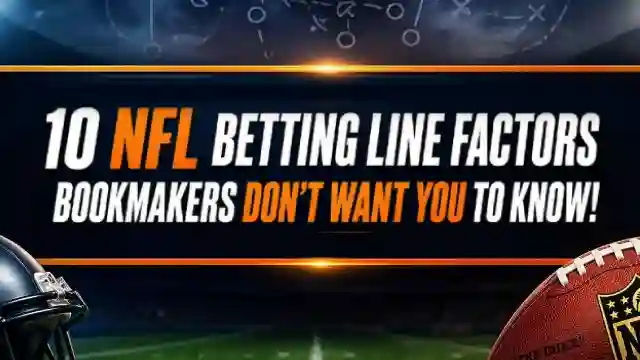 Learn 10 Key Factors That Move NFL Lines