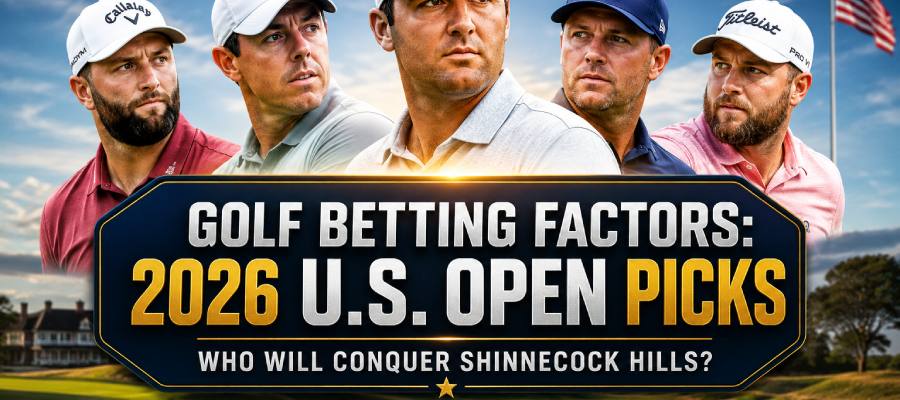 Golf Betting Factors: 2026 U.S. Open Picks, Analysis, and Betting Strategy