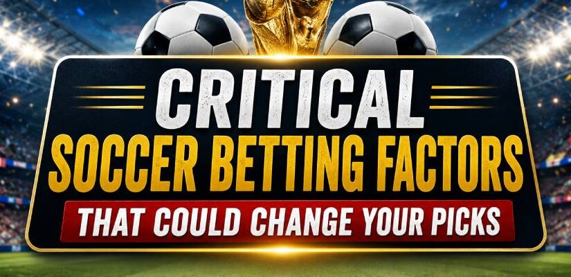 Critical Soccer Betting Factors for Smarter FIFA World Cup Picks