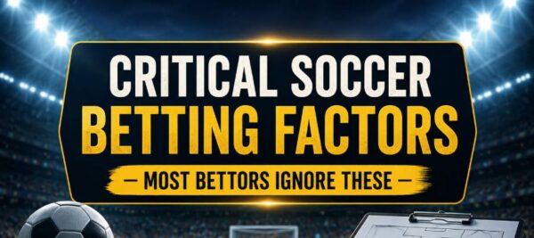Critical Soccer Betting Factors Every Bettor Should Analyze Before Placing a Bet