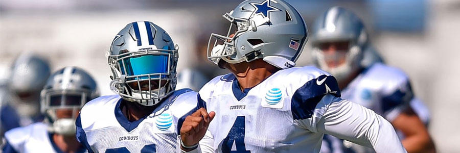 Zeke-less Cowboys Visit the Falcons as Slight NFL Week 10 Odds Underdog.