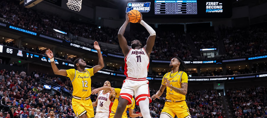 #7 Dayton vs #2 Arizona March Madness Betting Lines and Score Prediction in the 2nd Round