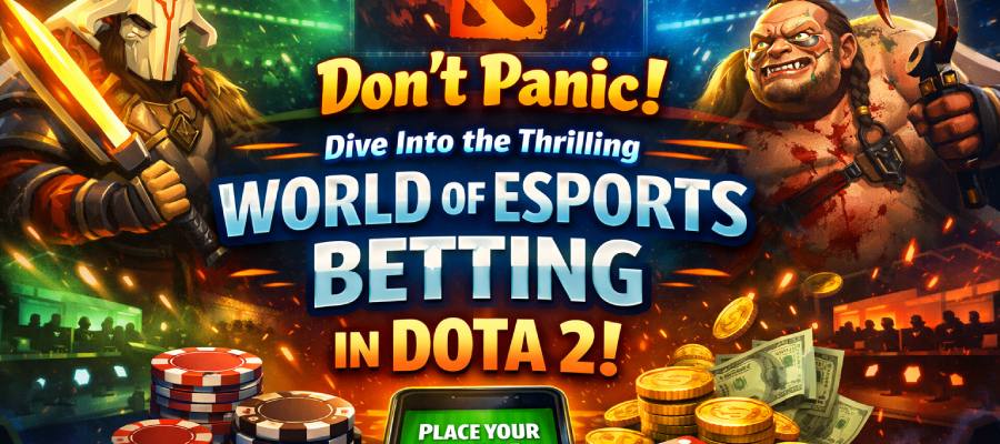 Don't Panic! Enter the World of eSports Betting Dota 2