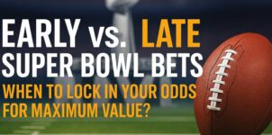Feature image Early vs. Late Super Bowl Bets — When to Lock In Your Odds for Maximum Value