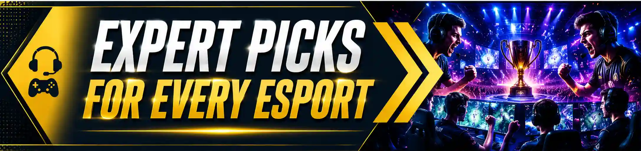 Expert esports picks for every esport from MyBookie betting analysts