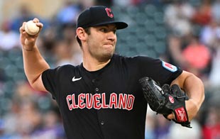 Gavin Williams, pitcher of the Guardians takes the hill Thursday for Cleveland