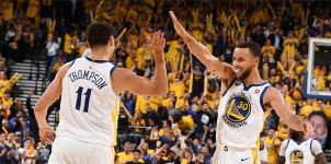 Feature image Warriors at Rockets Game 1 NBA Odds & Playoffs Pick