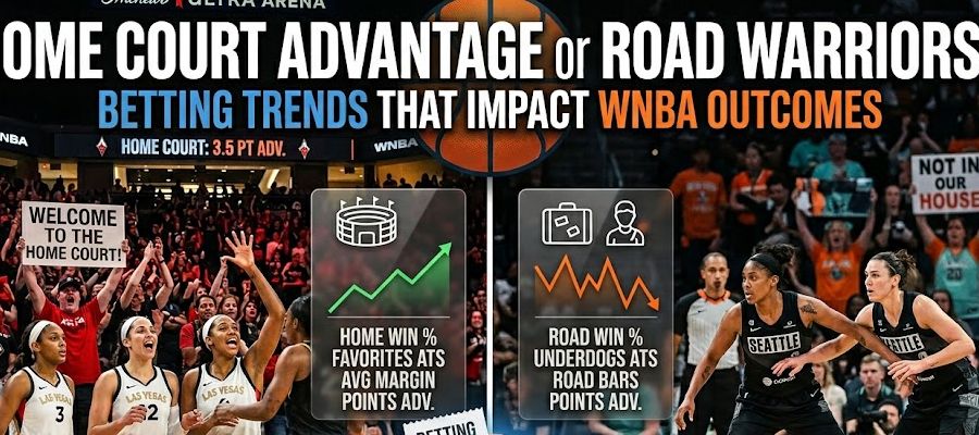 Home Court Advantage or Road Warriors? Betting Trends That Impact WNBA Outcomes