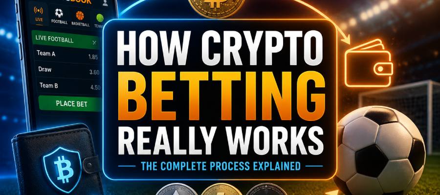 Crypto Betting Mechanics: How Crypto Sports Betting Works
