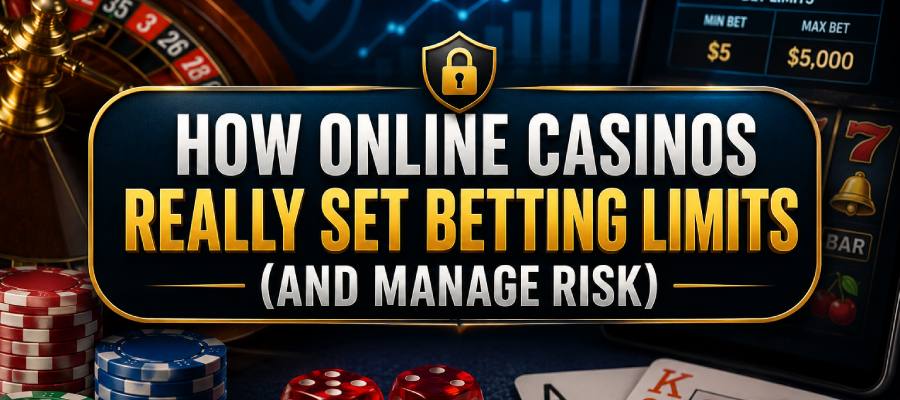 How Online Casinos Set Betting Limits and Manage Risk