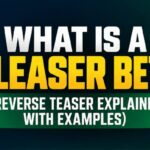 What Is a Pleaser Bet? (Reverse Teaser Explained with Examples)