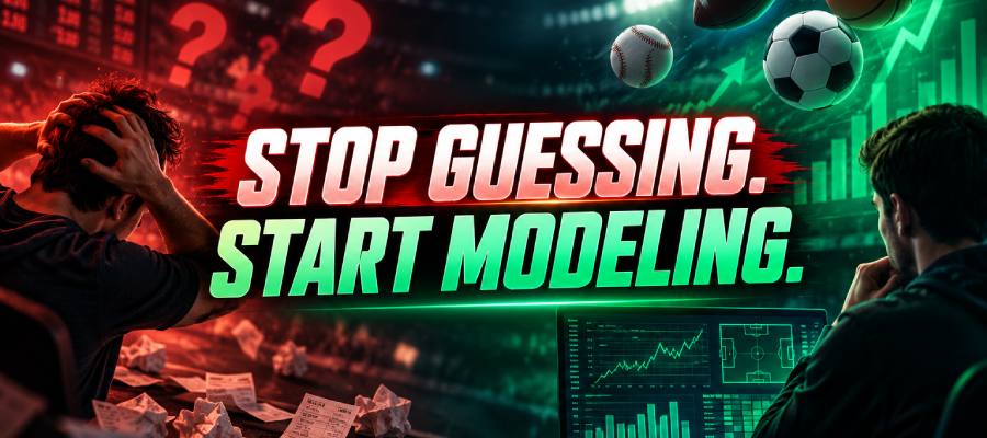 How to Build a Sports Betting Model: Data, Probability, Backtesting & Expected Value