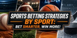 Sports Betting Strategies by Sport: How to Win More in Baseball, Football, Basketball & Hockey