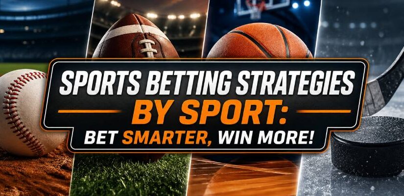 Sports Betting Strategies by Sport: How to Win More in Baseball, Football, Basketball & Hockey