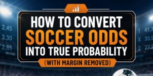 How to Convert Soccer Odds Into True Probability (With Margin Removed)