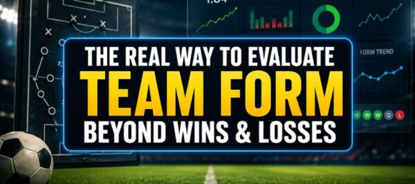 How to Evaluate Team Form Beyond Wins and Losses
