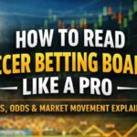 How to Read Soccer Betting Boards: Lines, Odds, and Market Movement Explained