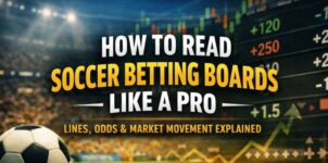 How to Read Soccer Betting Boards: Lines, Odds, and Market Movement Explained