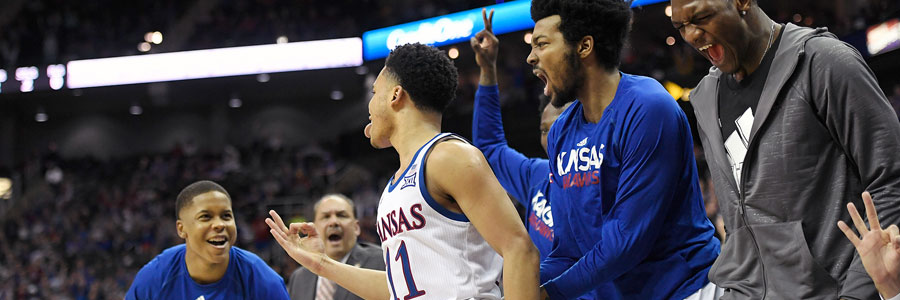 Is Kansas a better bet in the March Madness odds vs Northeastern?