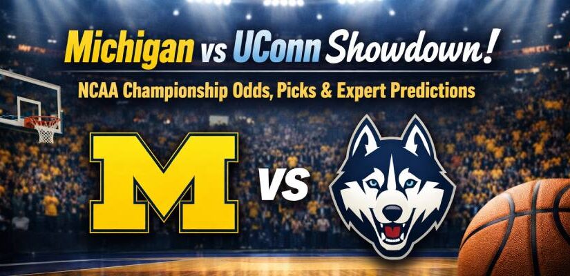 NCAA Championship Betting Picks: Michigan vs UConn Odds, Predictions & Best Bets