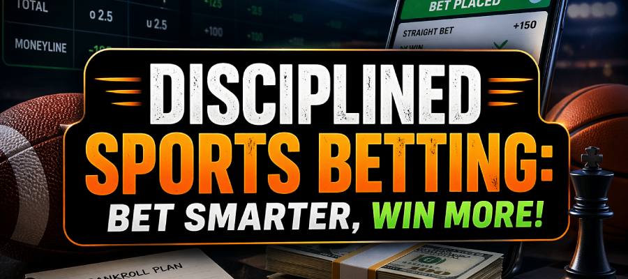 Disciplined Sports Betting: How to Bet Smarter and Stay Profitable