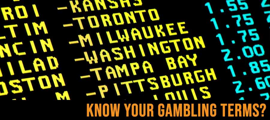 Know Your Sports Betting Terms