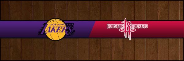 Lakers 112 vs Rockets 102 Tuesday Basketball Playoff ...