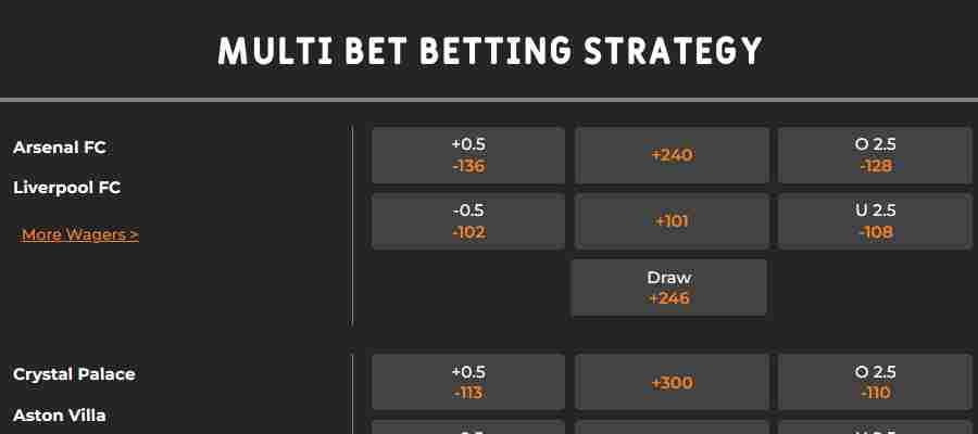 Multi Bet Betting Strategy