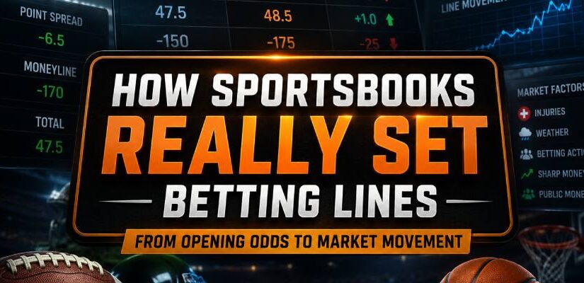 How Sportsbooks Set Betting Lines: From Opening Odds to Market Movement