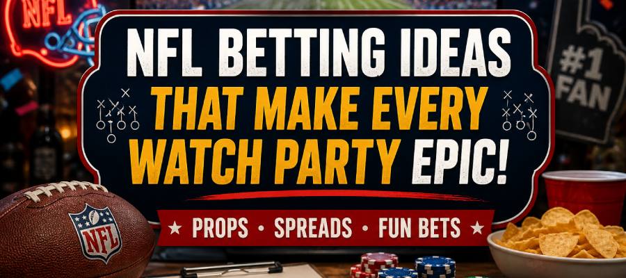 NFL Betting Ideas for Watch Parties: Fun Props, Spreads, and Game-Day Bets