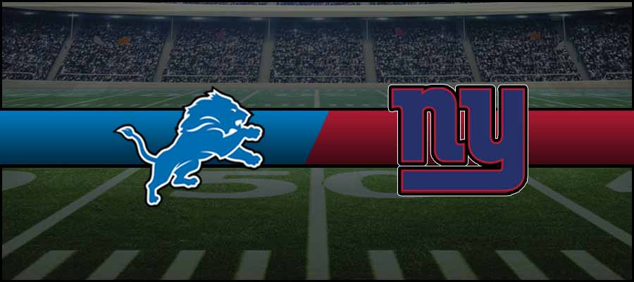 Lions vs Giants Result NFL Score